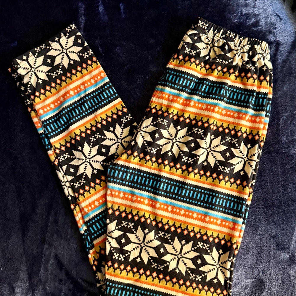 Women's Festive Patterned Leggings